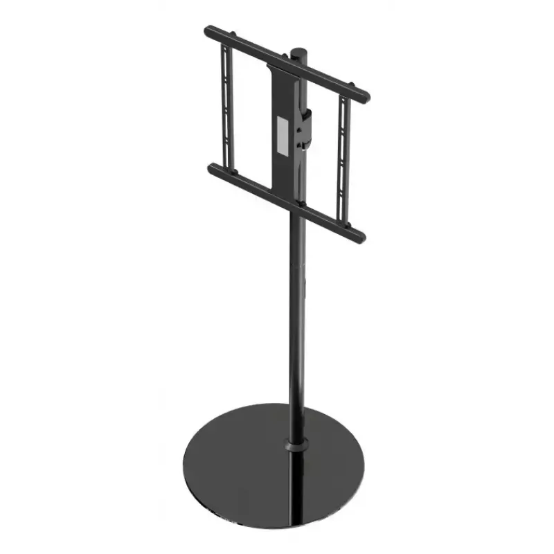 Gembird TVS-65S-02 grindinis sukamas televizoriaus stovas, 32–65 colių, iki 35 kg, juodos spalvos