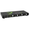 Techly 4x1 USB HDMI KVM jungiklis 4Kx2K IDATA KVM-HDMI4U, juodas