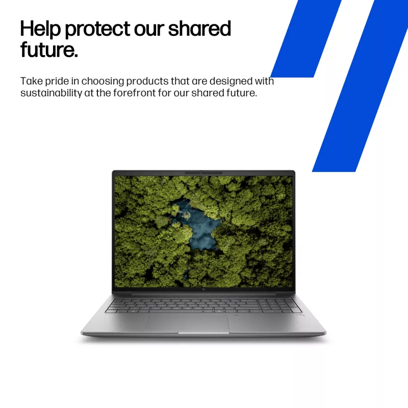 HP Zbook X G1i Intel Core Ultra 7 255H 40,6 cm (16 colių) WUXGA 32 GB DDR5-SDRAM NVIDIA RTX PRO 2000 Blackwell Wi-Fi 7 (802.11be) Windows 11 Pro AI darbo stotis, AI PC