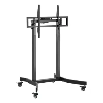 Techly ICA-TR68M elektrinis mobilus TV stovas 55–100 colių (139,7–254 cm) juodas