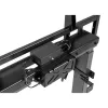 Techly ICA-TR68M elektrinis mobilus TV stovas 55–100 colių (139,7–254 cm) juodas