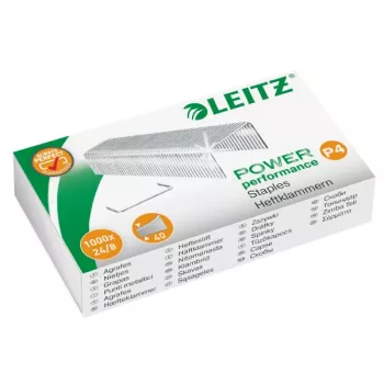 Leitz Power Performance P4 kabės 24/8 dėžutėje po 1000 vnt.
