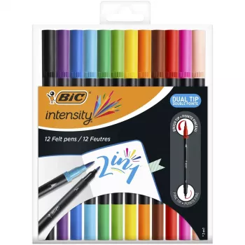 Markeris BIC Intensity Dual Tip 12 vnt.