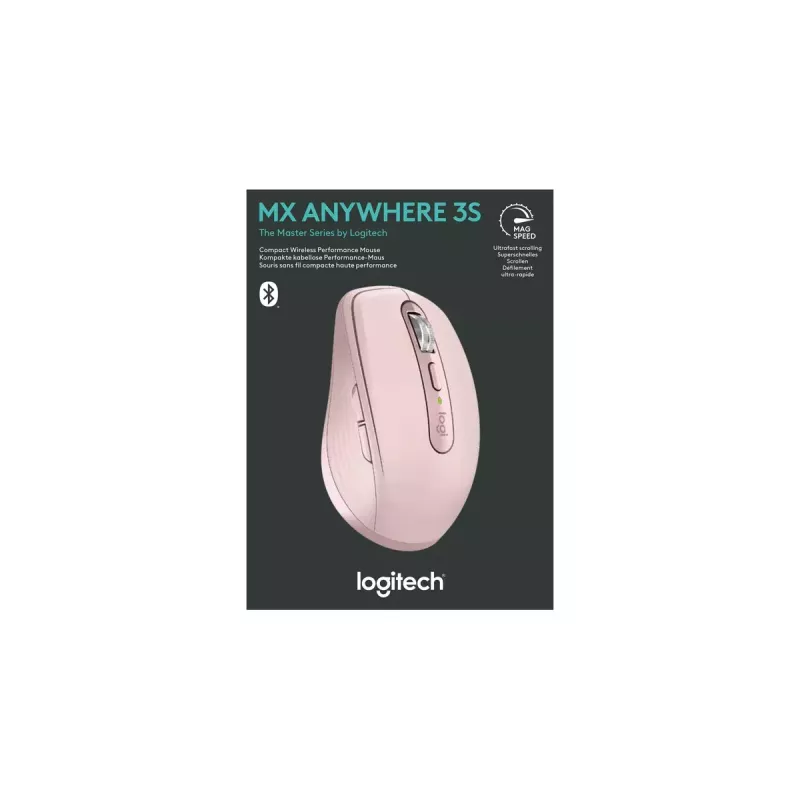 Pelė Logitech MX Anywhere 3S Pink USB optinė