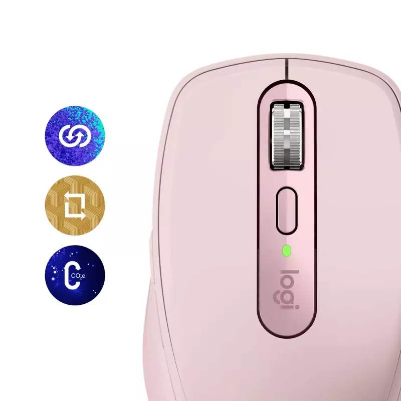 Pelė Logitech MX Anywhere 3S Pink USB optinė
