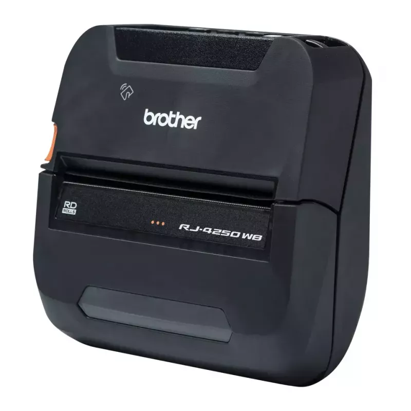 Brother RJ-4250WB etikečių spausdintuvas 203 x 203 DPI 127 mm/s Laidinis ir belaidis Wi-Fi Bluetooth