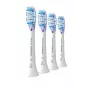 Philips Premium Gum Care HX9054/87 4 vnt dantų šepetėlio antgaliai, balti, minkšti, 62000 judesių per minutę