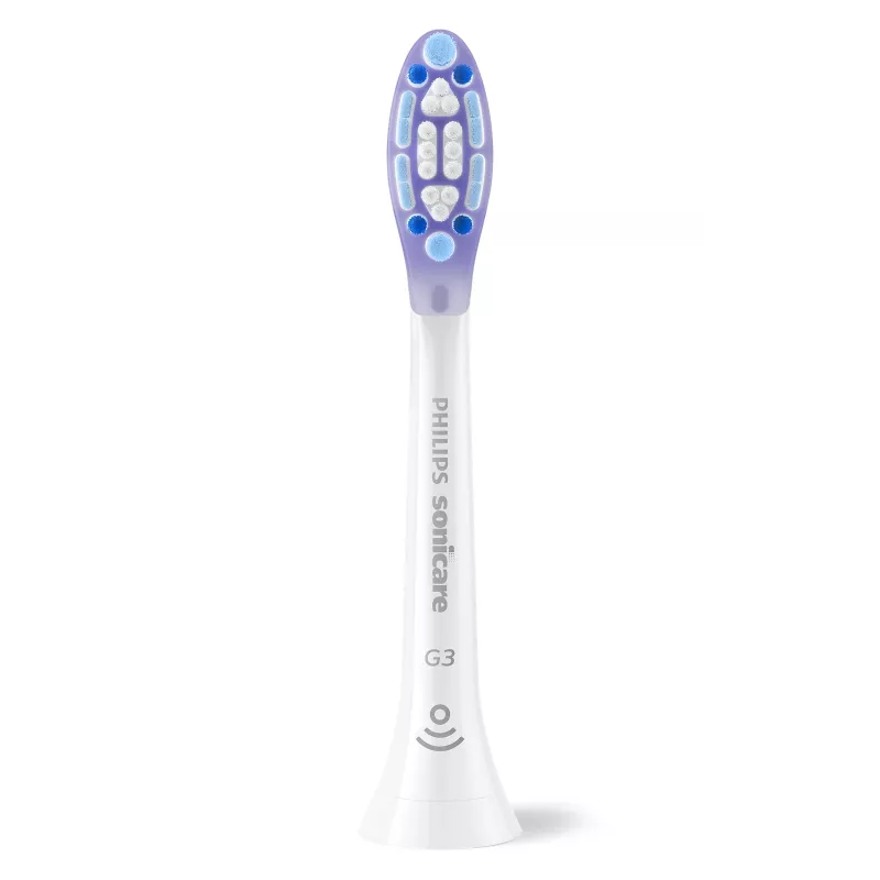 Philips Premium Gum Care HX9054/87 4 vnt dantų šepetėlio antgaliai, balti, minkšti, 62000 judesių per minutę