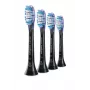 Philips Premium Gum Care HX9054/88 4 vnt. šepetėlių galvutės, juodos, minkštos, 62000 judesių/min