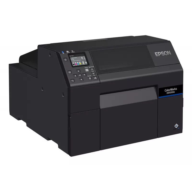 Epson ColorWorks D6500Ae etikečių spausdintuvas terminis perkėlimas Spalvotas 1200 x 1200 DPI 85 mm/s Laidinis Ethernet LAN