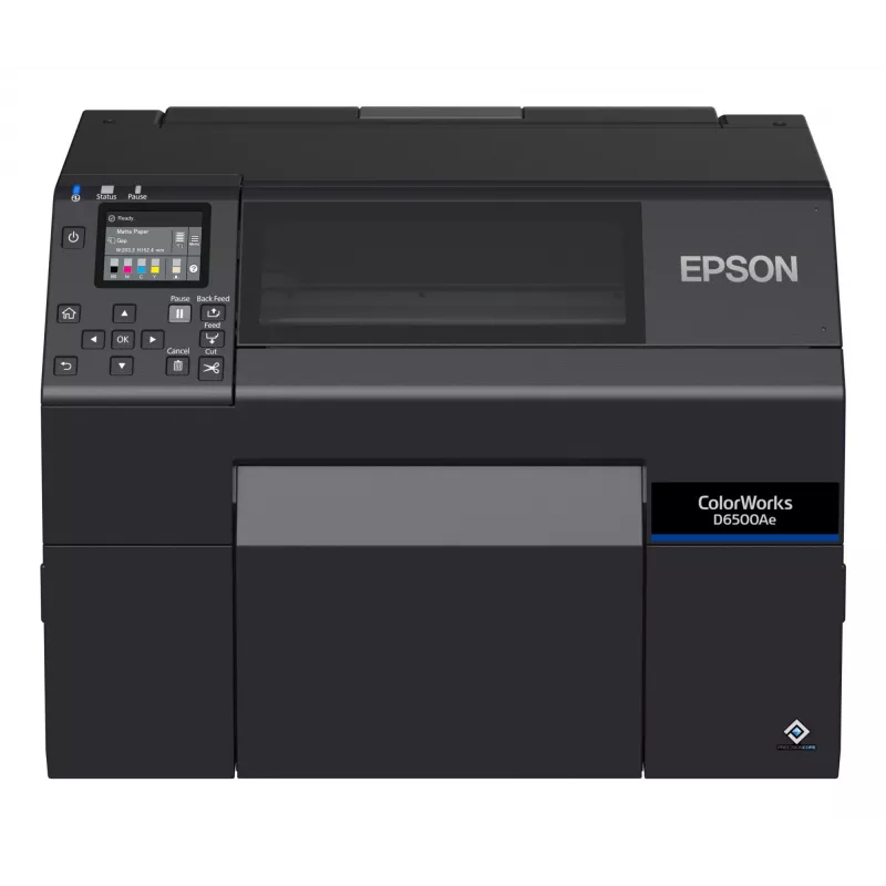 Epson ColorWorks D6500Ae etikečių spausdintuvas terminis perkėlimas Spalvotas 1200 x 1200 DPI 85 mm/s Laidinis Ethernet LAN