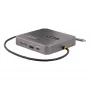 StarTech.com USB-C dokavimo stotelė, dvigubas 4K 60Hz HDMI, suderinama su Macbook Pro (M1/M2/M3/M4) ir Windows, USB-A/USB-C 10Gbps šakotuvas, 100W galios perdavimas, GbE, SD, 22in/56cm kabelis