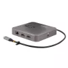 StarTech.com USB-C dokavimo stotelė, dvigubas 4K 60Hz HDMI, suderinama su Macbook Pro (M1/M2/M3/M4) ir Windows, USB-A/USB-C 10Gbps šakotuvas, 100W galios perdavimas, GbE, SD, 22in/56cm kabelis