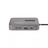 StarTech.com USB-C dokavimo stotelė, dvigubas 4K 60Hz HDMI, suderinama su Macbook Pro (M1/M2/M3/M4) ir Windows, USB-A/USB-C 10Gbps šakotuvas, 100W galios perdavimas, GbE, SD, 22in/56cm kabelis