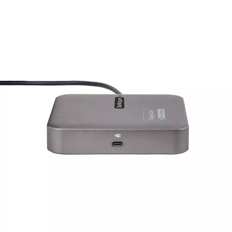 StarTech.com USB-C dokavimo stotelė, dvigubas 4K 60Hz HDMI, suderinama su Macbook Pro (M1/M2/M3/M4) ir Windows, USB-A/USB-C 10Gbps šakotuvas, 100W galios perdavimas, GbE, SD, 22in/56cm kabelis