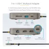 StarTech.com USB-C dokavimo stotelė, dvigubas 4K 60Hz HDMI, suderinama su Macbook Pro (M1/M2/M3/M4) ir Windows, USB-A/USB-C 10Gbps šakotuvas, 100W galios perdavimas, GbE, SD, 22in/56cm kabelis