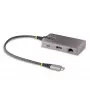 StarTech.com USB-C kelių prievadų adapteris - 4K 60Hz HDMI - HDR - 2 prievadų 5Gbps USB 3.0 centras - 100W Power Delivery perdavimas - GbE - Sertifikuotas Chromebook - Windows/macOS