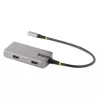 StarTech.com USB-C kelių prievadų adapteris - 4K 60Hz HDMI - HDR - 2 prievadų 5Gbps USB 3.0 centras - 100W Power Delivery perdavimas - GbE - Sertifikuotas Chromebook - Windows/macOS
