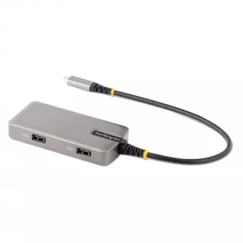 StarTech.com USB-C kelių prievadų adapteris - 4K 60Hz HDMI - HDR - 2 prievadų 5Gbps USB 3.0 centras - 100W Power Delivery perdavimas - GbE - Sertifikuotas Chromebook - Windows/macOS