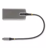 StarTech.com USB-C kelių prievadų adapteris - 4K 60Hz HDMI - HDR - 2 prievadų 5Gbps USB 3.0 centras - 100W Power Delivery perdavimas - GbE - Sertifikuotas Chromebook - Windows/macOS