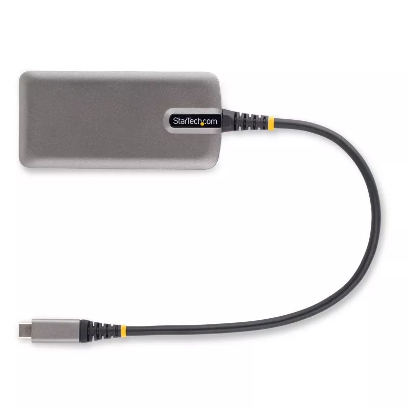 StarTech.com USB-C kelių prievadų adapteris - 4K 60Hz HDMI - HDR - 2 prievadų 5Gbps USB 3.0 centras - 100W Power Delivery perdavimas - GbE - Sertifikuotas Chromebook - Windows/macOS