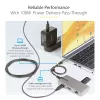 StarTech.com USB-C kelių prievadų adapteris - 4K 60Hz HDMI - HDR - 2 prievadų 5Gbps USB 3.0 centras - 100W Power Delivery perdavimas - GbE - Sertifikuotas Chromebook - Windows/macOS