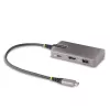 StarTech.com USB-C daugiafunkcis adapteris – 4K 60Hz HDMI su HDR – 3 prievadų USB šakotuvas – 100W Power Delivery perdavimas – sertifikuotas Chromebook
