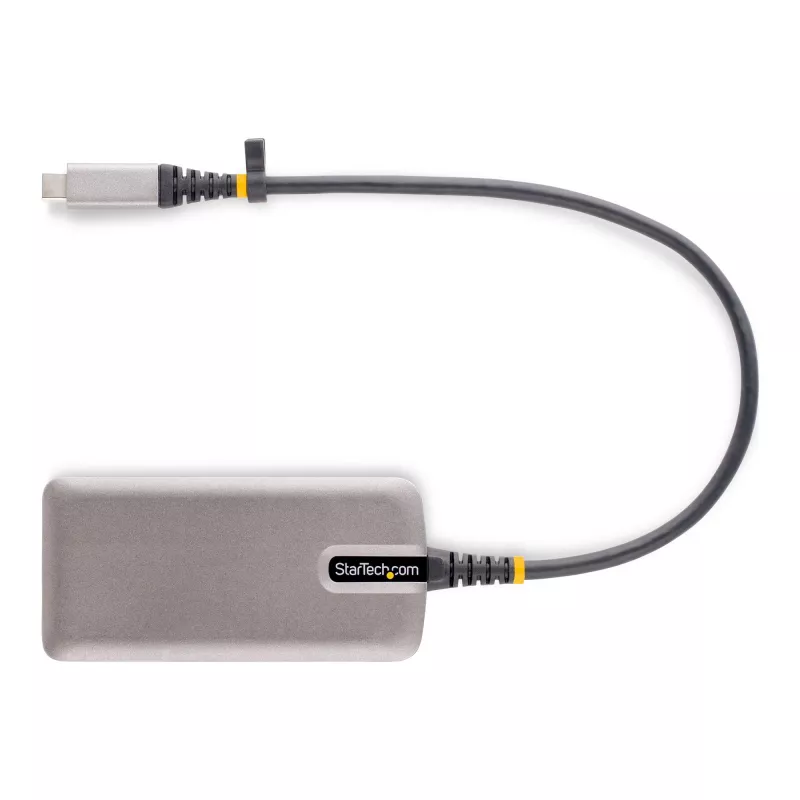 StarTech.com USB-C daugiafunkcis adapteris – 4K 60Hz HDMI su HDR – 3 prievadų USB šakotuvas – 100W Power Delivery perdavimas – sertifikuotas Chromebook