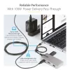StarTech.com USB-C daugiafunkcis adapteris – 4K 60Hz HDMI su HDR – 3 prievadų USB šakotuvas – 100W Power Delivery perdavimas – sertifikuotas Chromebook