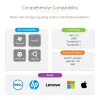 StarTech.com USB-C daugiafunkcis adapteris – 4K 60Hz HDMI su HDR – 3 prievadų USB šakotuvas – 100W Power Delivery perdavimas – sertifikuotas Chromebook