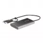 StarTech.com USB-C į Dvigubą HDMI Adapteris - USB-C arba A į 2x HDMI - 4K 60Hz - 100W Maitinimo Tiekimo Perdavimas - 30cm įmontuotas kabelis - USB į HDMI Kelių Monitorių Konverteris Nešiojamam Kompiuteriui - TAA