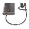 StarTech.com USB-C į Dvigubą HDMI Adapteris - USB-C arba A į 2x HDMI - 4K 60Hz - 100W Maitinimo Tiekimo Perdavimas - 30cm įmontuotas kabelis - USB į HDMI Kelių Monitorių Konverteris Nešiojamam Kompiuteriui - TAA