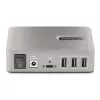 StarTech.com 10 prievadų USB-C šakotuvas - 8x USB-A / 2x USB-C - su maitinimu, 65W maitinimo blokas - USB 3.1 10Gbps - stalinis/nešiojamas USB šakotuvas su USB-IF sertifikuotu 3 pėdų fiksuojamu kabeliu