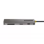 StarTech.com USB-C kelių prievadų adapteris 4K 60Hz HDMI vaizdui, 3x USB-A 5Gbps, 100W USB PD perdavimas/GbE/SD/MicroSD, 30 cm kabelis, nešiojama stotelė