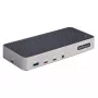 StarTech.com USB-C trijų monitorių dokavimo stotelė – HDMI/DP trigubas 4K USB-C dokas – 5x USB šakotuvas – GbE – 100W PD – universali kelių monitorių dokavimo stotelė – suderinama su Thunderbolt 3/4