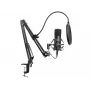 Sandberg Streamer USB mikrofonų rinkinys, studijinis mikrofonas, -27 dB, 30–16000 Hz, 24 bit, 96 kHz, vienakryptis