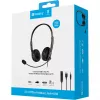 Sandberg 2in1 Office Headset Jack+USB, laidinis, biuro / skambučių centrui, 20–20000 Hz, 110 g, juodos spalvos
