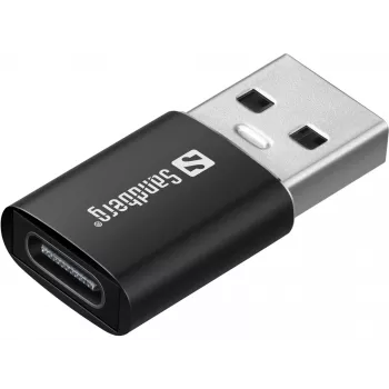 Sandberg Streamer USB segtuvinis mikrofonas, lavalier tipo, -38 dB, 50-18000 Hz, 16 bit, 48 kHz, 84 dB