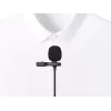 Sandberg Streamer USB segtuvinis mikrofonas, lavalier tipo, -38 dB, 50-18000 Hz, 16 bit, 48 kHz, 84 dB