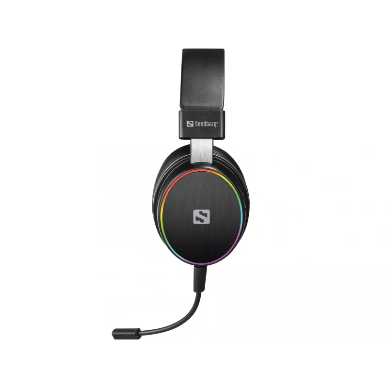 Sandberg HeroBlaster Wireless Headset, belaidžiai ir laidiniai, 20–20000 Hz, žaidimams, 300 g, juoda