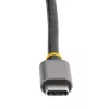 StarTech.com USB-C kelių prievadų adapteris, 4K 60Hz HDMI vaizdas, 3 prievadų 5Gbps USB šakotuvas, 100W Power Delivery perdavimas, GbE, 30 cm laidas, mini kelioninis dokas, nešiojamojo kompiuterio dokavimo stotelė