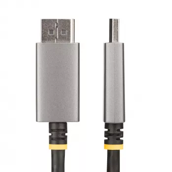 StarTech.com 6ft (2m) DisplayPort į HDMI adapterio laidas, 8K 60Hz, 4K 144Hz, HDR10, DP 1.4 į HDMI 2.1 aktyvus vaizdo keitiklis, DisplayPort staliniam kompiuteriui prie HDMI monitoriaus, M/M