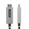 StarTech.com 6ft (2m) DisplayPort į HDMI adapterio laidas, 8K 60Hz, 4K 144Hz, HDR10, DP 1.4 į HDMI 2.1 aktyvus vaizdo keitiklis, DisplayPort staliniam kompiuteriui prie HDMI monitoriaus, M/M