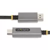 StarTech.com 6ft (2m) DisplayPort į HDMI adapterio laidas, 8K 60Hz, 4K 144Hz, HDR10, DP 1.4 į HDMI 2.1 aktyvus vaizdo keitiklis, DisplayPort staliniam kompiuteriui prie HDMI monitoriaus, M/M