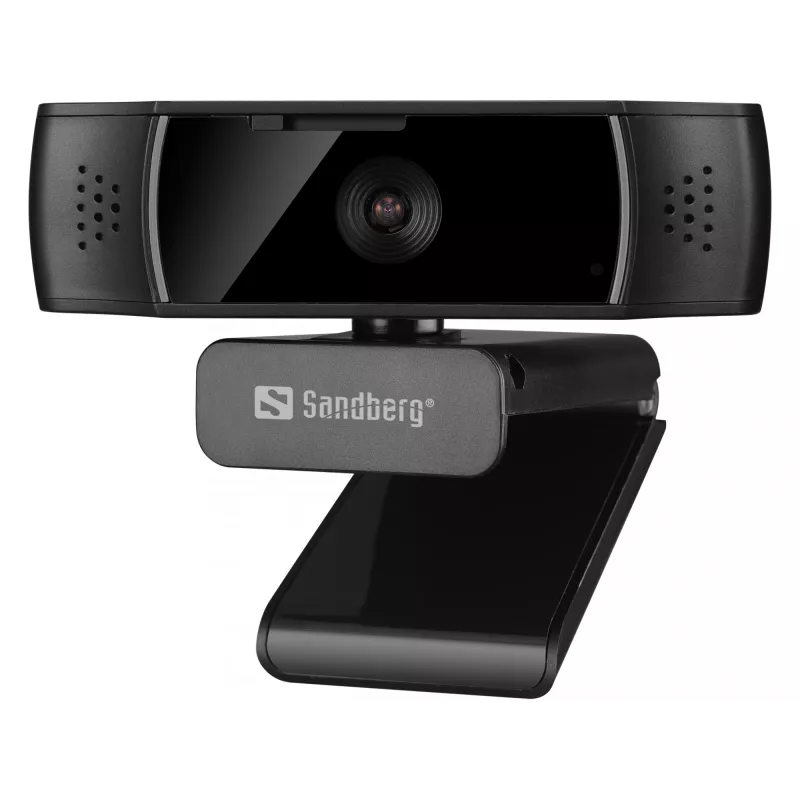 Sandberg USB Webcam Autofocus DualMic, 2,07 MP, 1920 x 1080 pikselių, Full HD, 30 kadrų/s, 70°