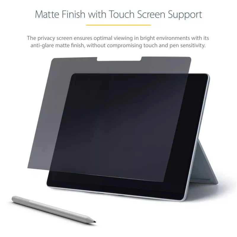 StarTech.com 13.5 col. Surface Laptop / Surface Book privatumo ekranas, anti-glare filtras su 51% mėlynos šviesos mažinimu, monitoriaus ekrano apsauga su +/- 30° žiūrėjimo kampu, matinis paviršius