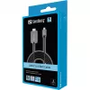 Sandberg USB-C į HDMI laidas 2M, 2 m, USB Type-C, HDMI, Kištukas, Kištukas, Tiesus