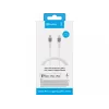 Laidas Sandberg USB-C PD į Lightning MFI 1M PRO, 1 m, Lightning, USB C, vyriškas, vyriškas, baltas