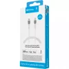 Laidas Sandberg USB-C PD į Lightning MFI 1M PRO, 1 m, Lightning, USB C, vyriškas, vyriškas, baltas
