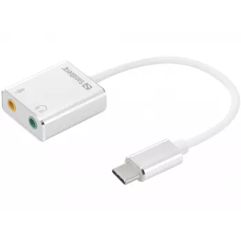 Sandberg USB-C to Sound Link – USB-C išorinė garso kortelė